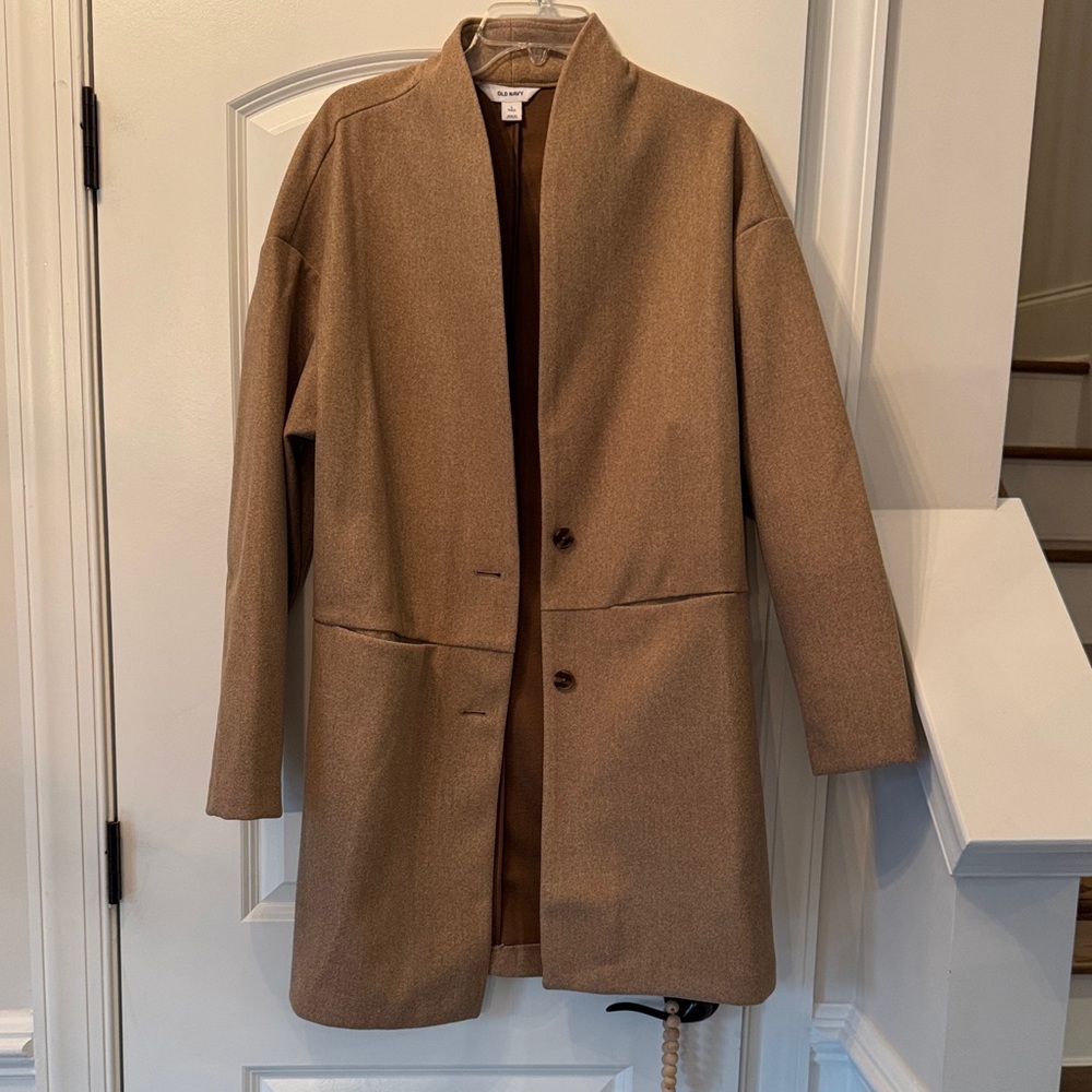 Old Navy Brown Women’s NWT Size Large Tall Trench Coat